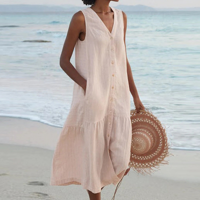 Stylish Tummy Covering Summer Dress