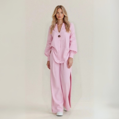 Amanda | Handmade linen-cotton blend
