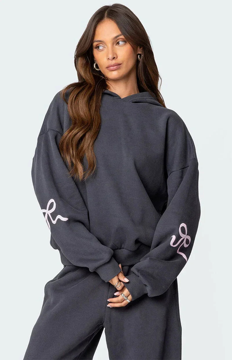 Amelia - Cozy Bow Tracksuit