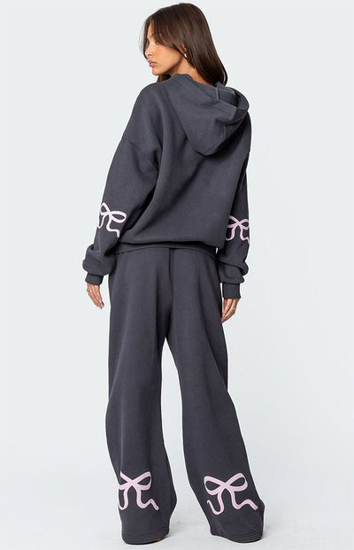 Amelia - Cozy Bow Tracksuit