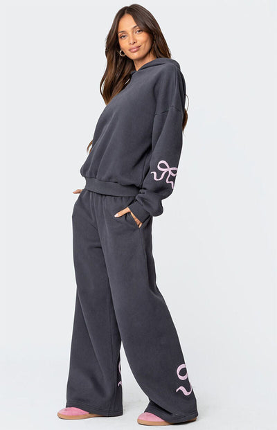 Amelia - Cozy Bow Tracksuit