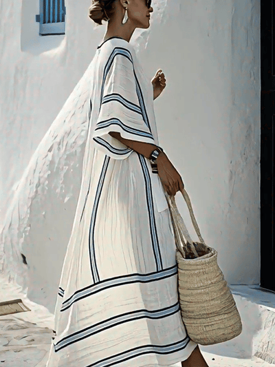 Lina | Falling Stripe Dress