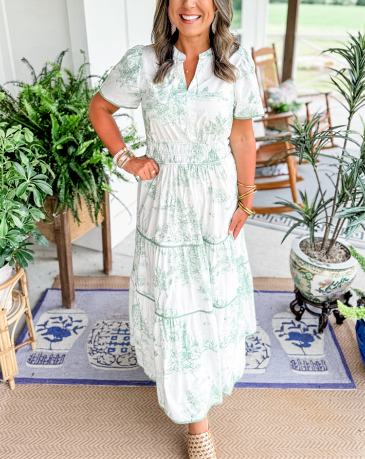 Eliza Classic Toile Maxi