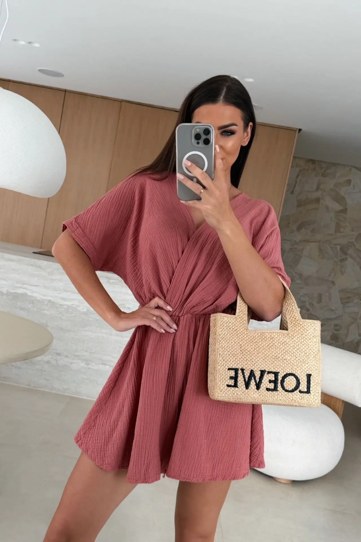 Elegant Wide-Leg Summer Jumpsuit