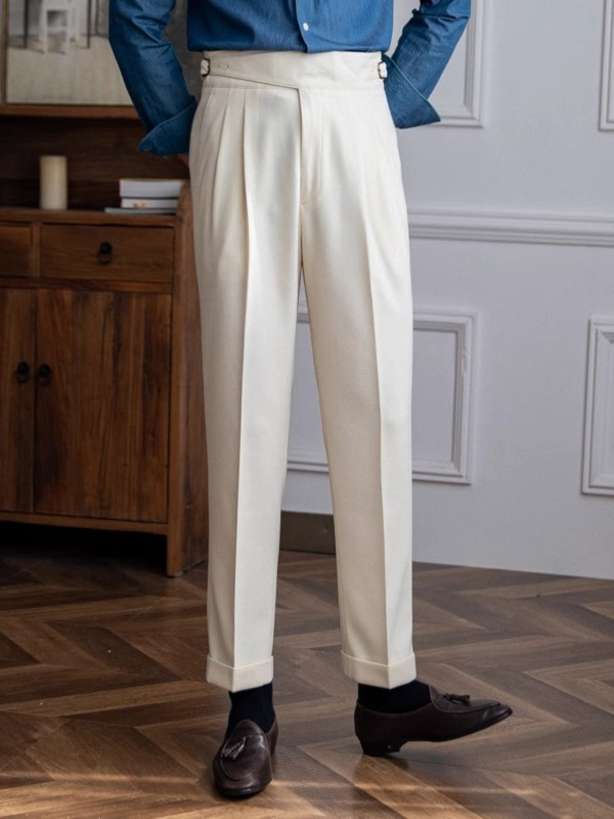 Italian Style Classic Trousers