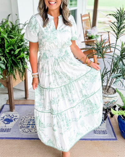 Eliza Classic Toile Maxi