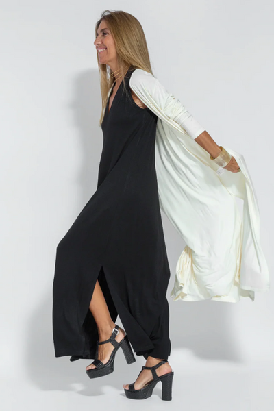 Two-Piece Summer Set with Dress and Cardigan