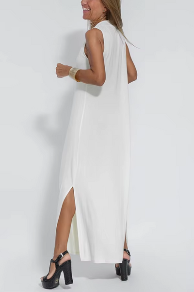 Two-Piece Summer Set with Dress and Cardigan