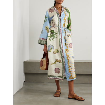 The Santorini Maxi Dress