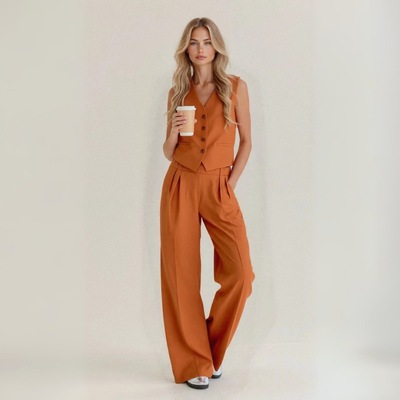Anita | Casual Linen Ensemble