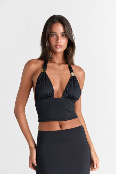 Cleo Top Zwart