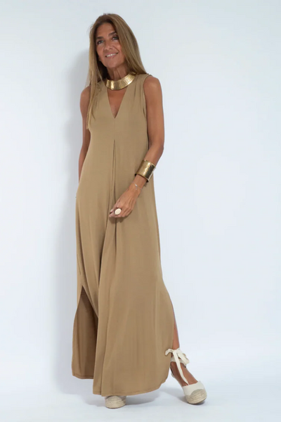 Two-Piece Summer Set with Dress and Cardigan