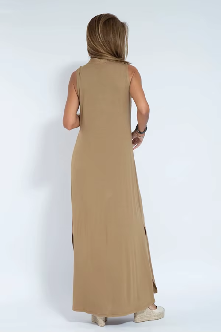 Two-Piece Summer Set with Dress and Cardigan