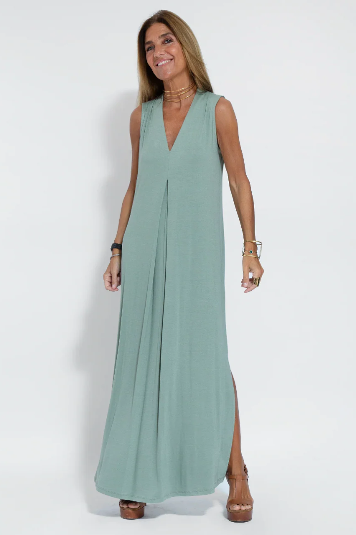 Two-Piece Summer Set with Dress and Cardigan