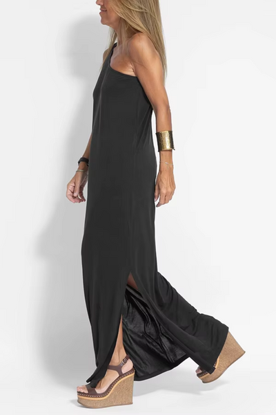 One-Shoulder Maxi Summer Dress