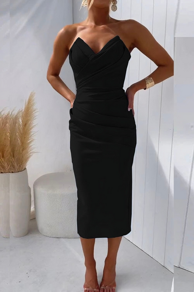 Juno | Flattering Draped Dress