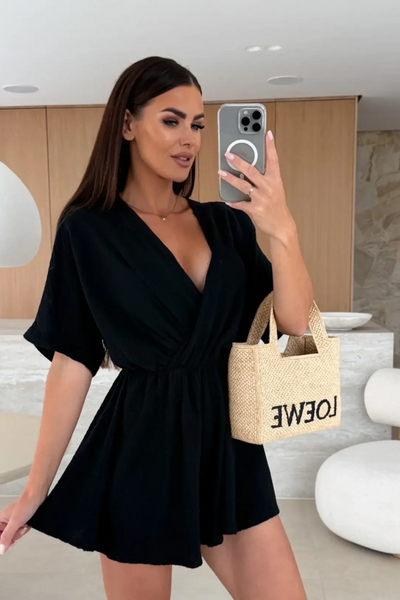 Elegant Wide-Leg Summer Jumpsuit