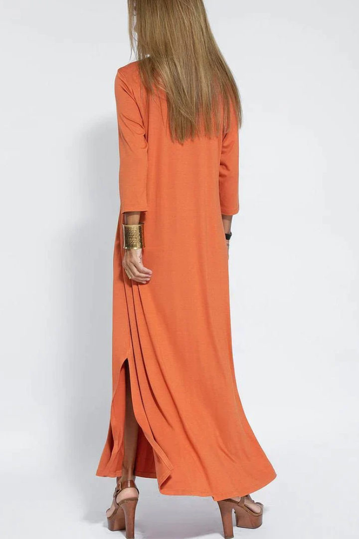 Lightweight V-Neck Maxi Dress