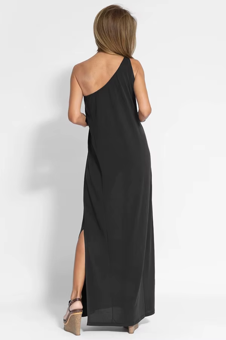 One-Shoulder Maxi Summer Dress