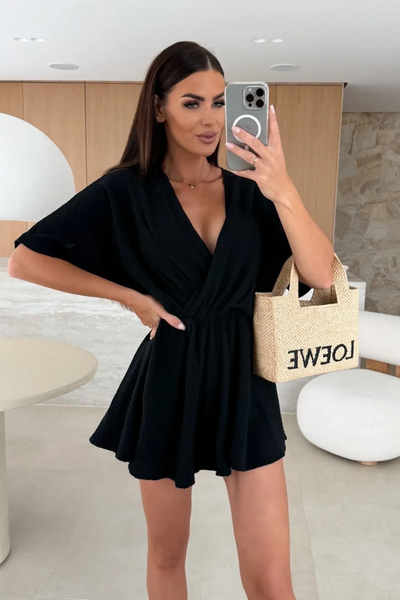 Elegant Wide-Leg Summer Jumpsuit