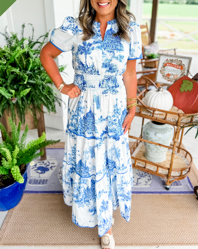 Eliza Classic Toile Maxi