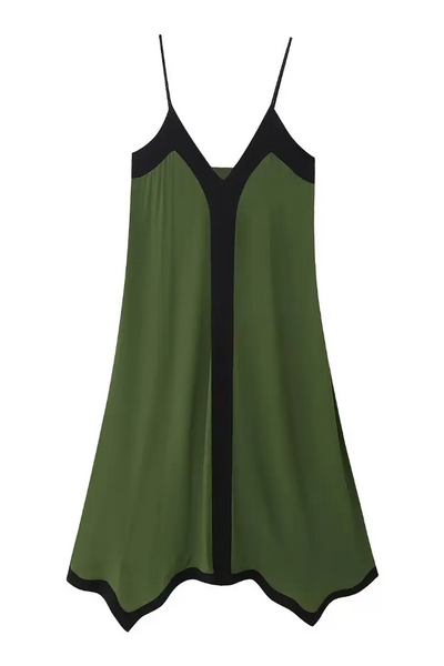 Sleeveless V-Neck Maxi Dress