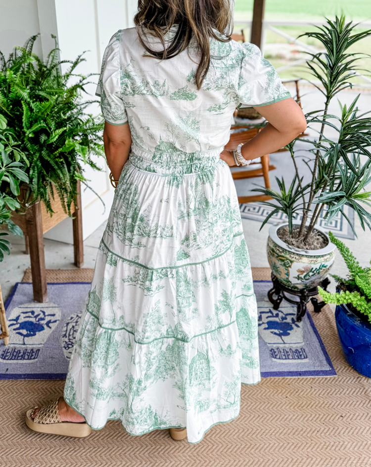 Eliza Classic Toile Maxi