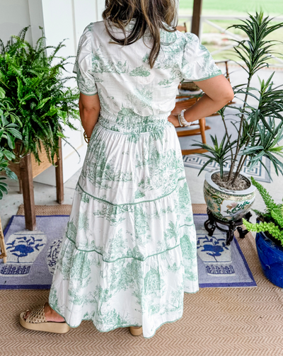 Eliza Classic Toile Maxi