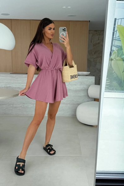 Elegant Wide-Leg Summer Jumpsuit
