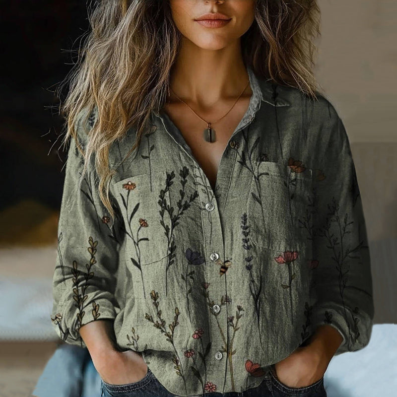 Elegant Floral Blouse