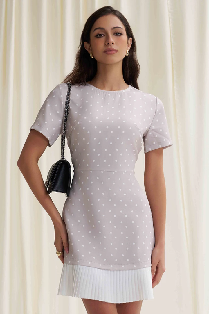 The Dotted Grace Mini Dress