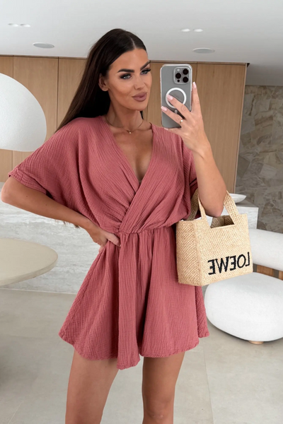 Elegant Wide-Leg Summer Jumpsuit