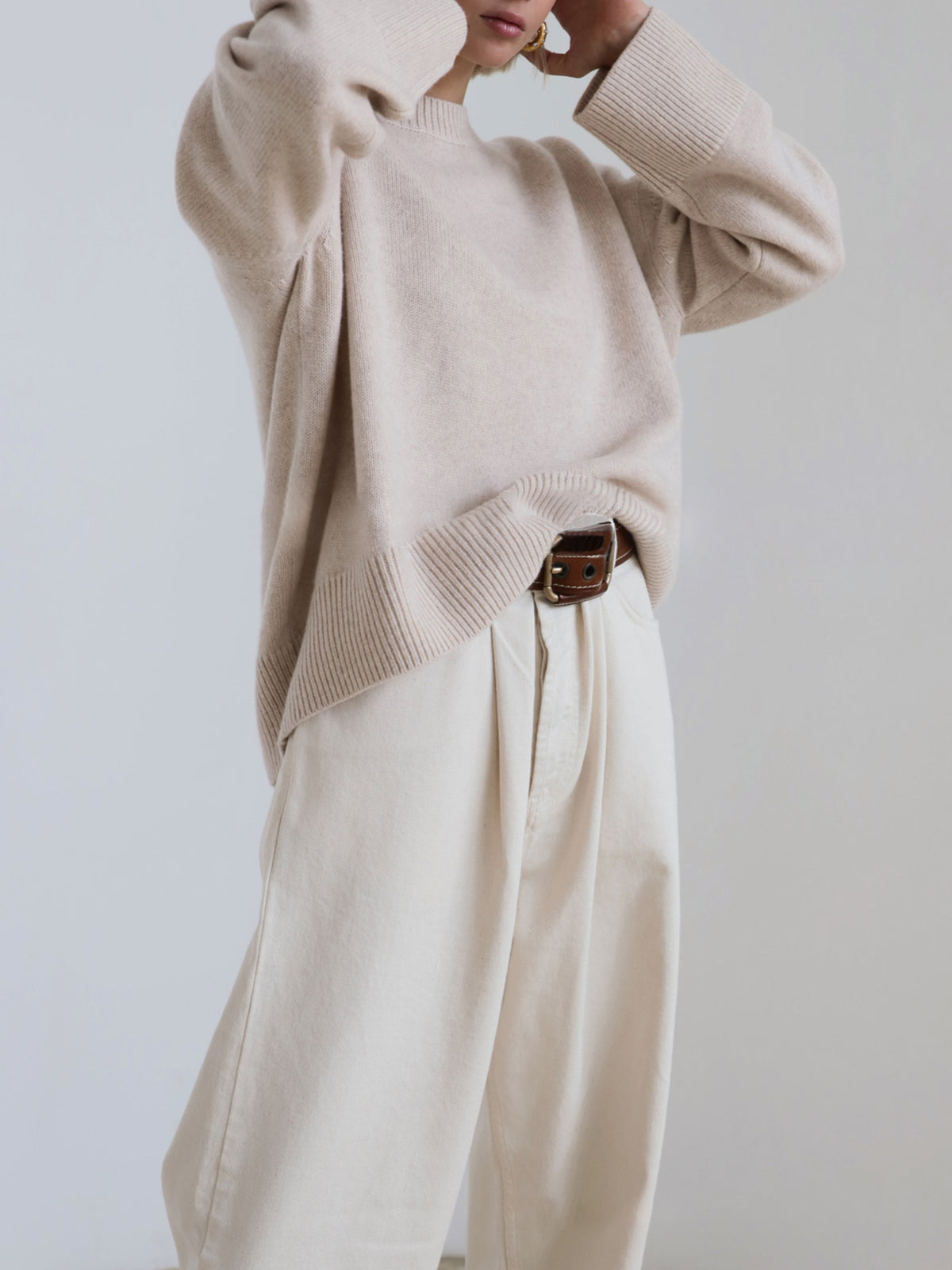 Candyfloss oversized trui trui