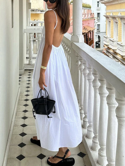 Long Dress with Open Back Coastal Cowgirl