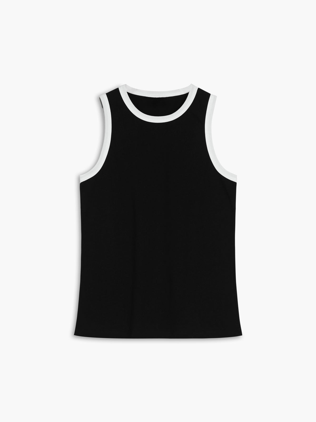 Contrast Trim Tank Top