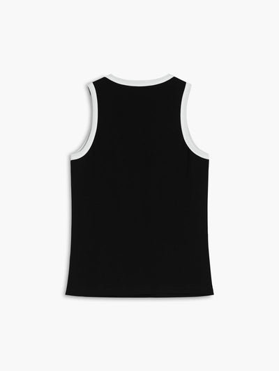 Contrast Trim Tank Top
