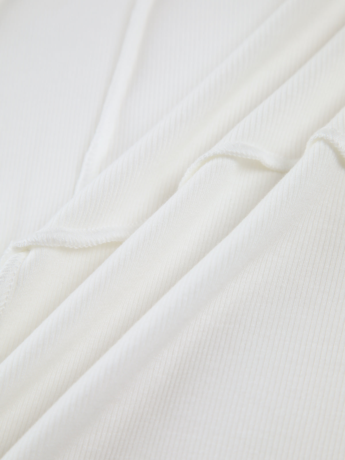 Basic Piping Top met Lange Mouwen 