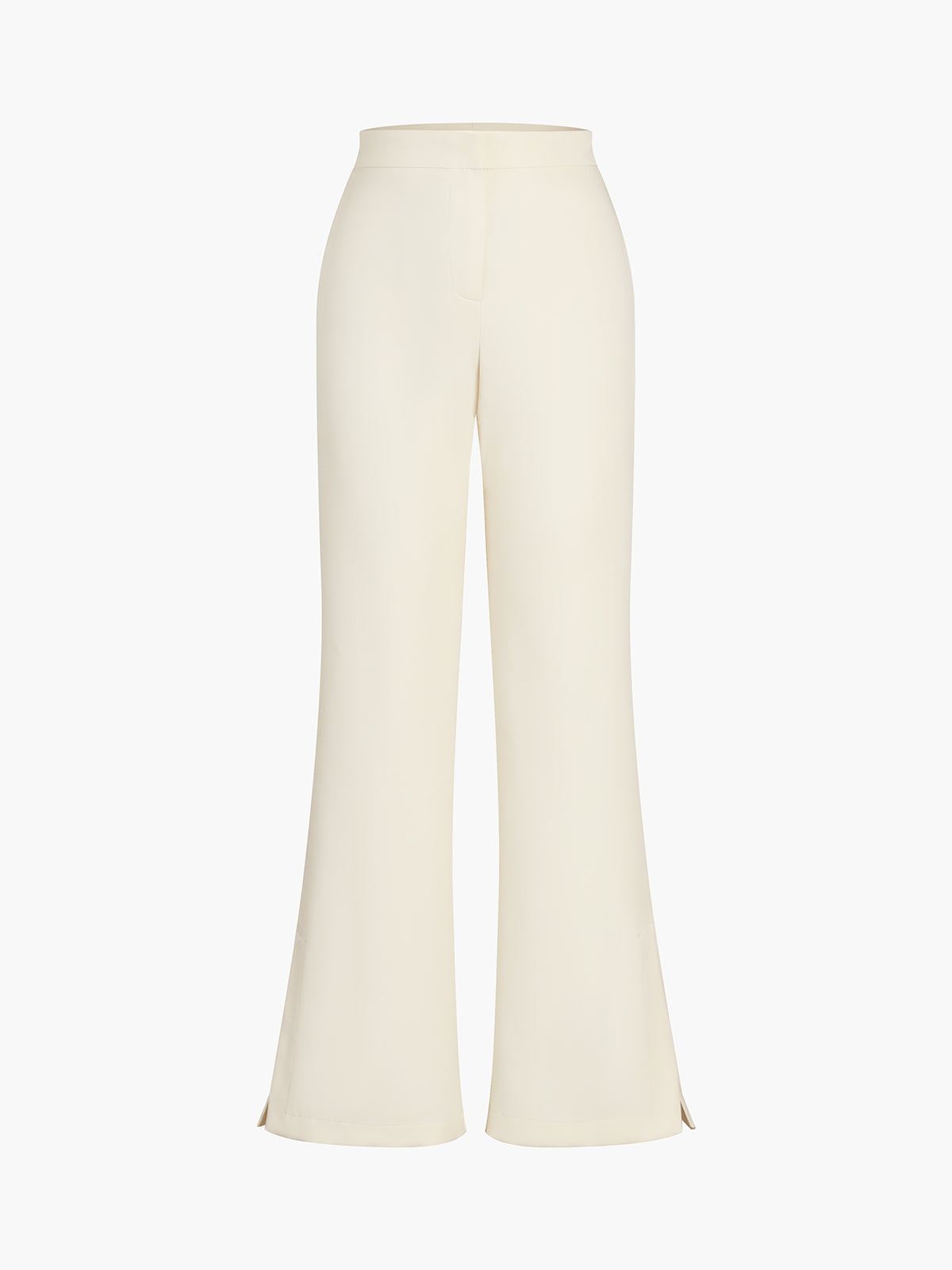 Set top with a waistband and wide pants