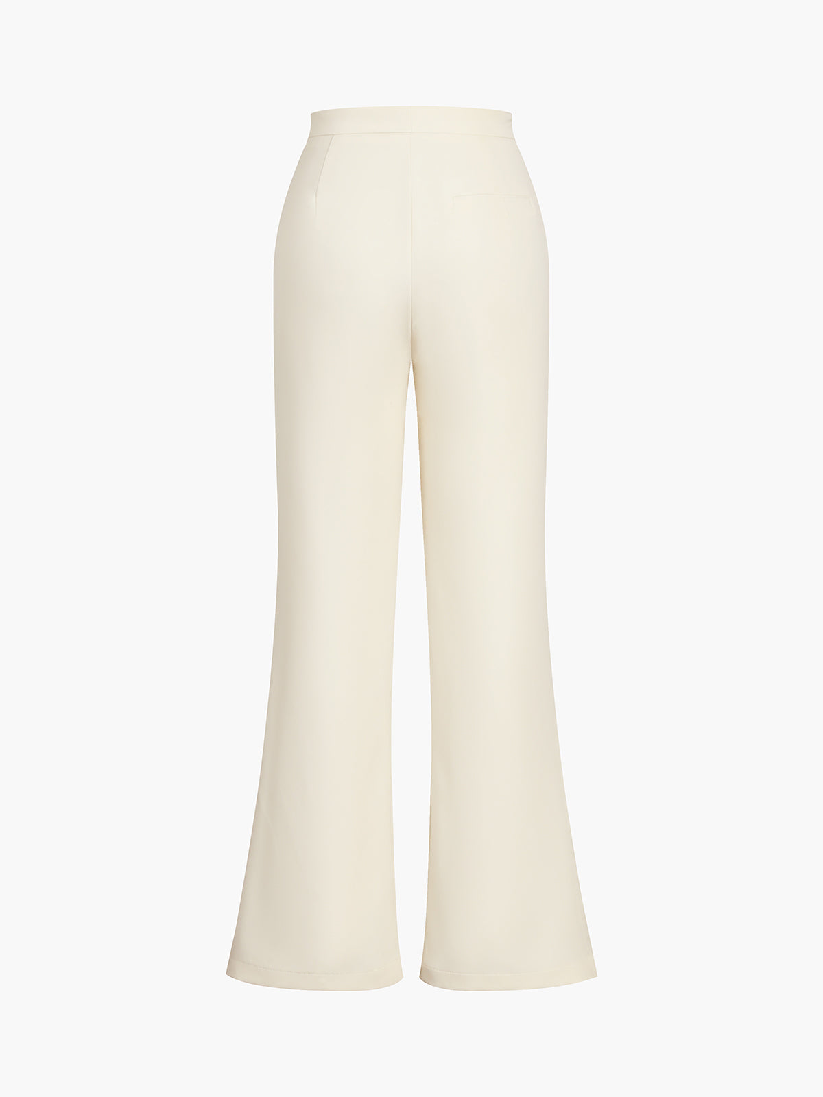 Set top with a waistband and wide pants