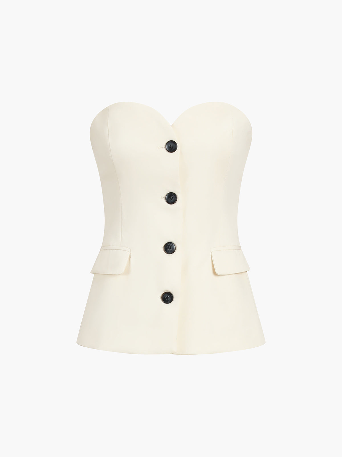 Set top with a waistband and wide pants