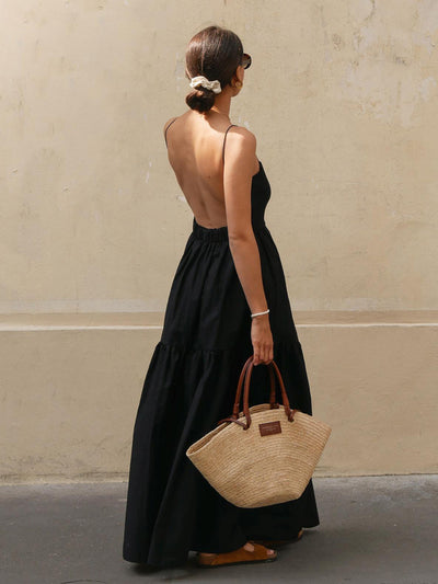 Backless Long Dress