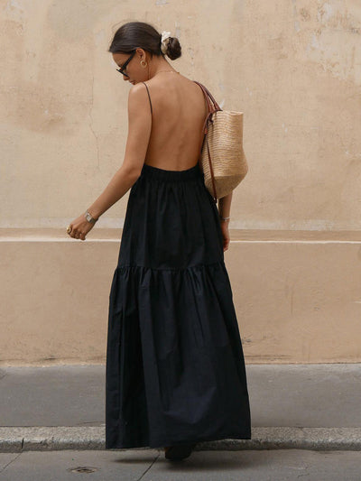 Backless Long Dress