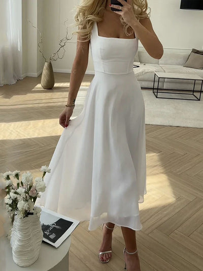 Long Semi-Transparent Dress