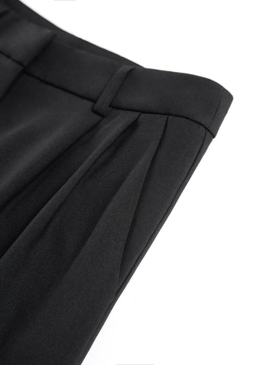 Wide Leg Pants Without Belt