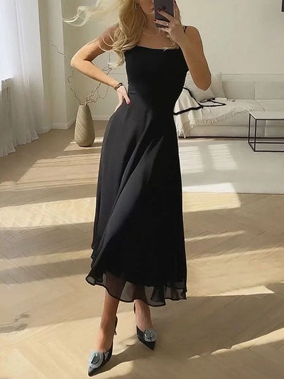 Long Semi-Transparent Dress