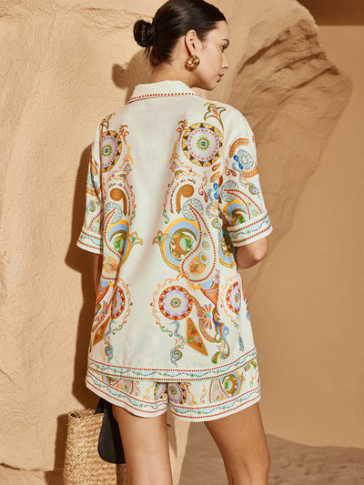 Short Set with Short Sleeve Polo