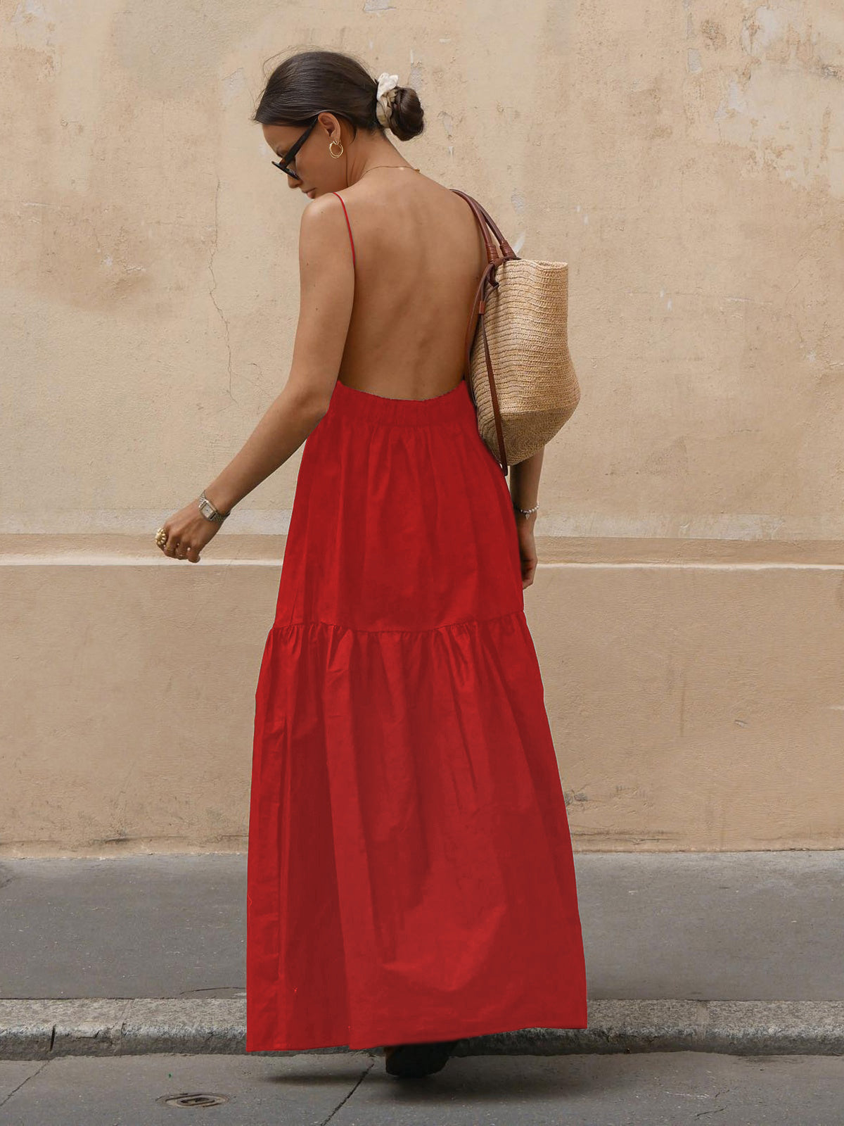 Backless Long Dress