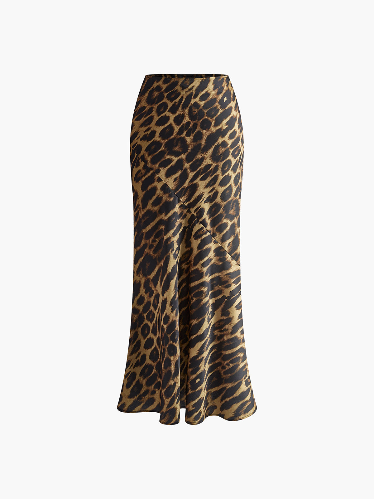 Gonna Maxi Slim with Leopard Print