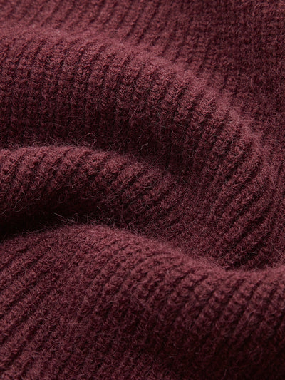Shift The Focus Oversized Mock Neck Trui