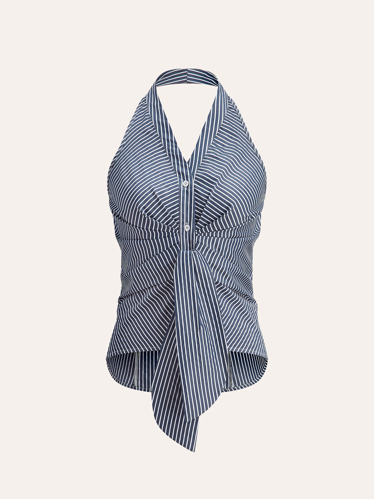 Striped Halter Top